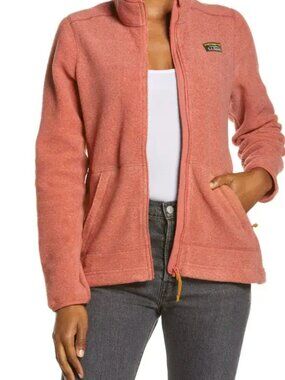 L.L.Bean Women's Mountain Classic Fleece Jacket 1X Sienna Brick